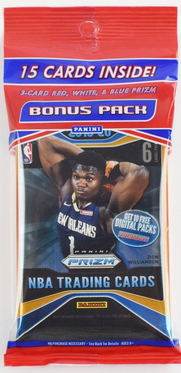 2019-20 Panini Prizm Basketball Multi-Pack Cello (Box)