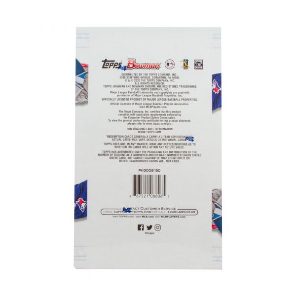 2020 Bowman Baseball Jumbo (Box)
