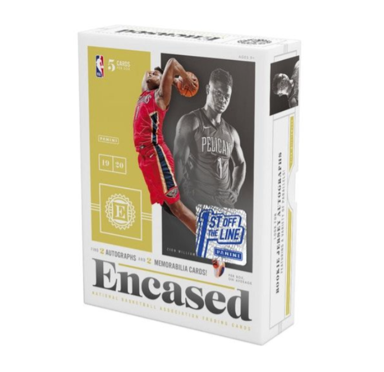 2019-20 Panini Encased FOTL 1st off the Line Basketball Hobby (Box)