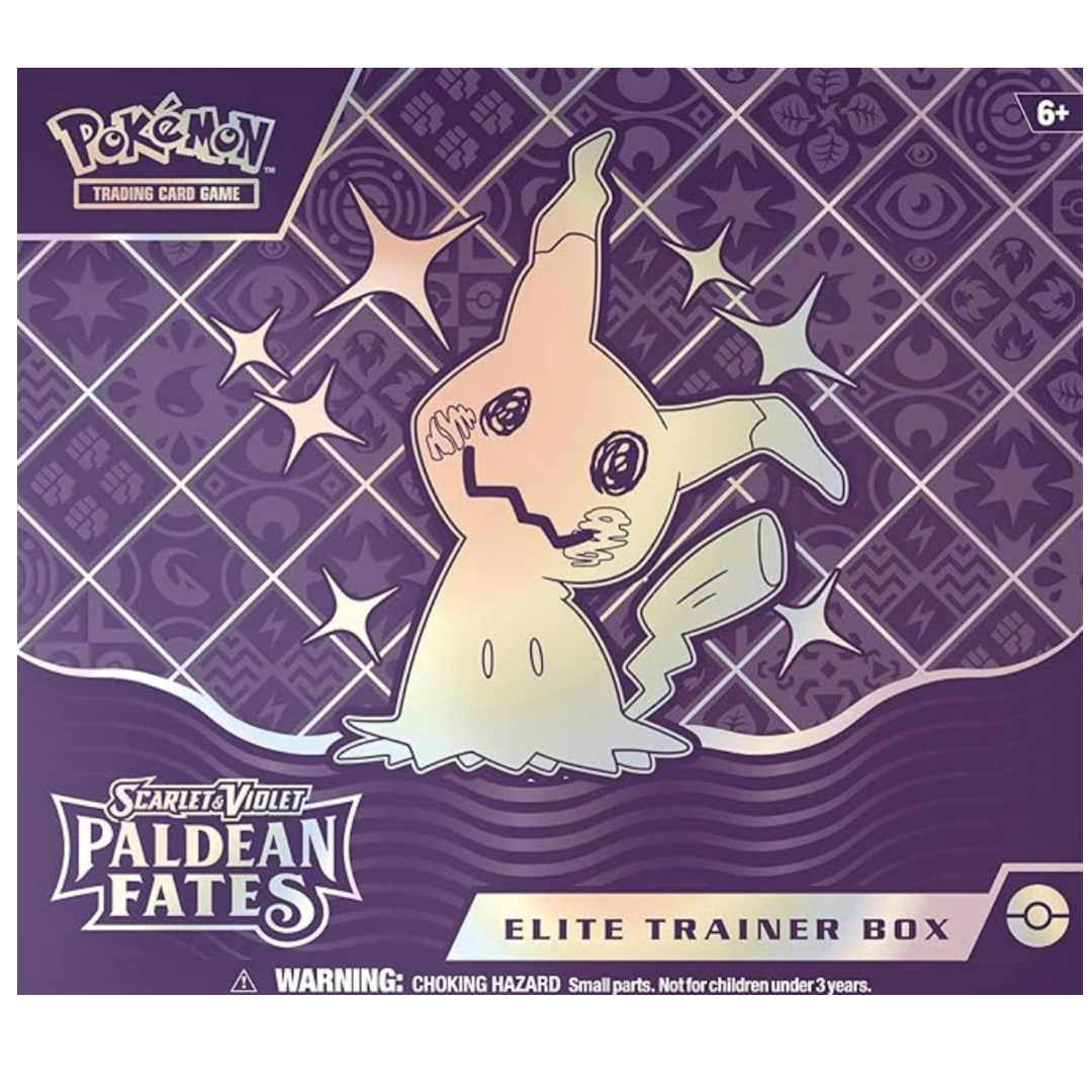 POKEMON SCARLET & VIOLET PALDEAN FATES ETB (BOX)