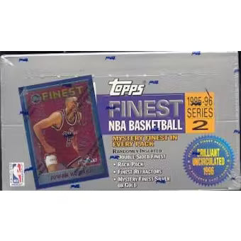 1995-96 TOPPS FINEST SERIES 2 BASKETBALL HOBBY (BOX)