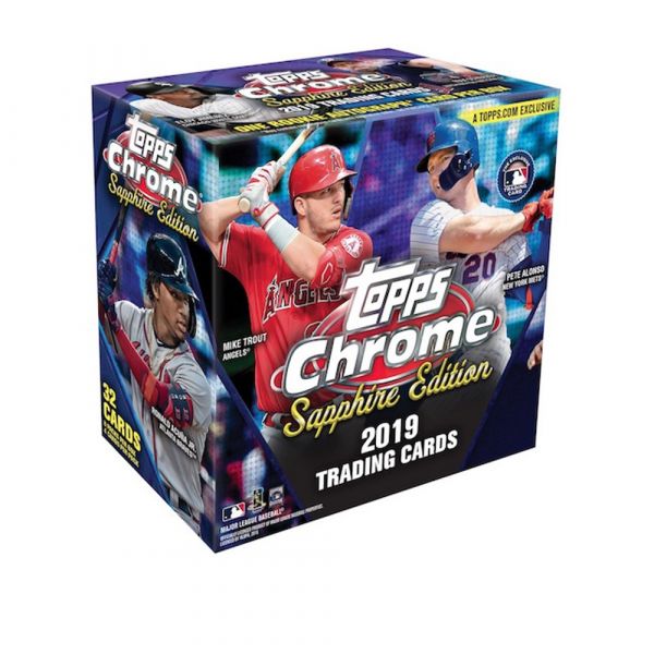 2019 Topps Chrome Baseball Sapphire Edition Hobby (Box)