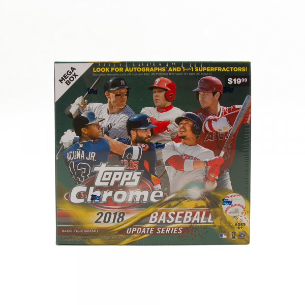 2018 Topps Chrome Update Baseball Mega (Box)