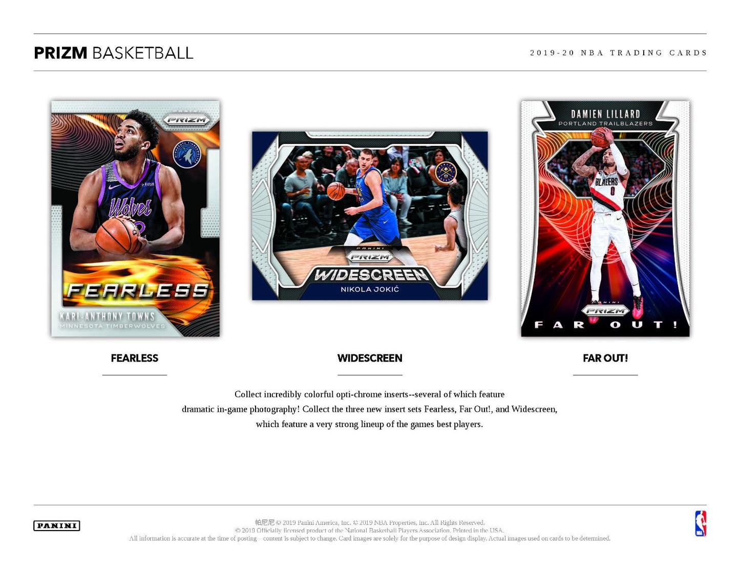 2019-20 Panini Prizm Basketball Fast Break (Box)
