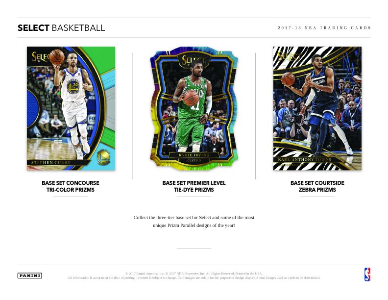2017-18 Panini Select Basketball Hobby (Box)
