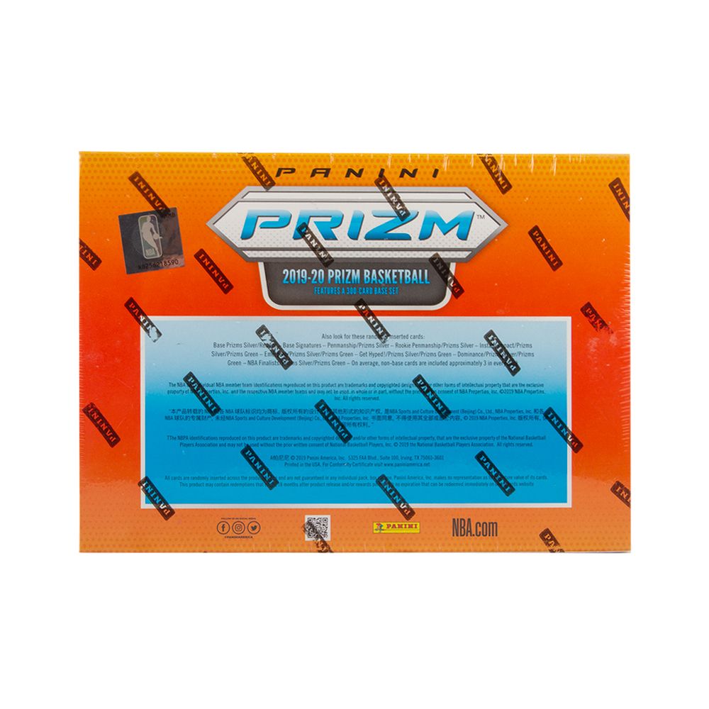 2019-20 Panini Prizm Basketball Retail Mega 60ct (Target)(Box)