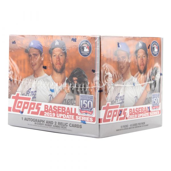 2019 Topps Update Series Baseball Jumbo (Box)