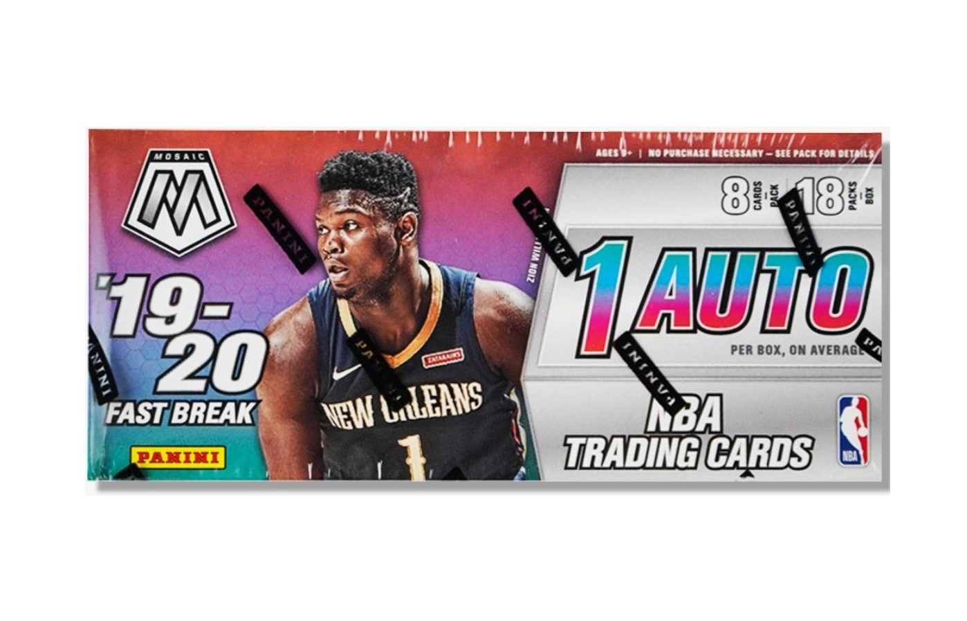 2019-20 Panini Mosaic Basketball Fast Break (Box)