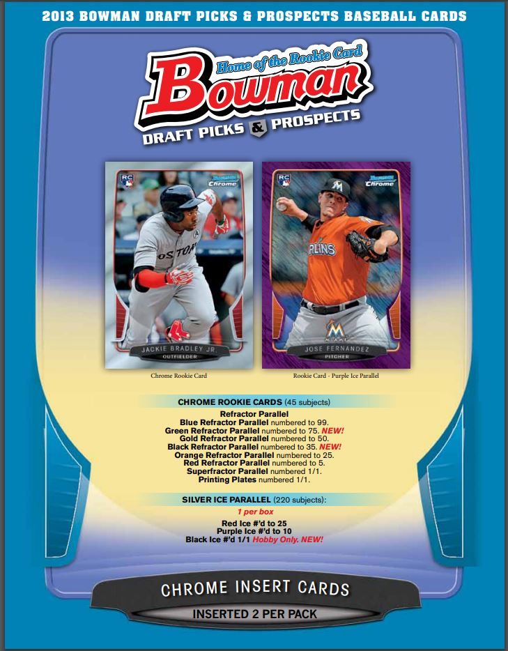 2013 Bowman Draft Picks & Prospects Baseball Hobby (Box)