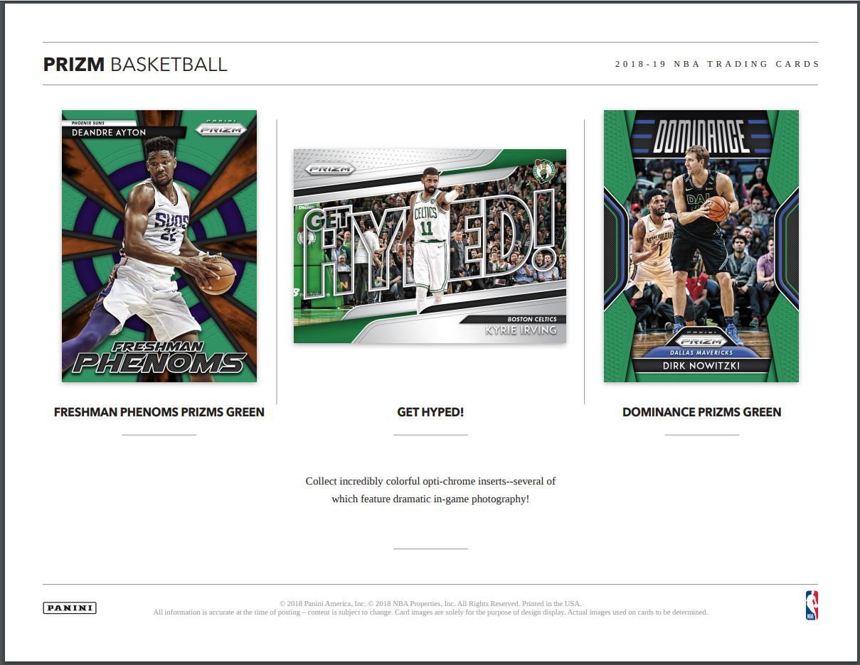 2018-19 Panini Prizm Basketball Multi-Pack Cello (Box)